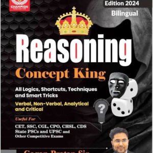 Champion Reasoning concept King Bilingual Edition 2024 By Gagan Pratap Sir