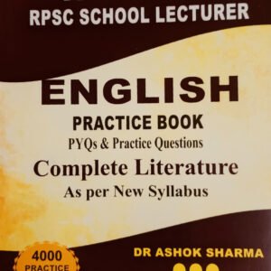 Winners 1st First Grade RPSC ENGLISH Practice BOOK PYQs & Practice Questions 4000 Practice Questions By Ashok Sharma